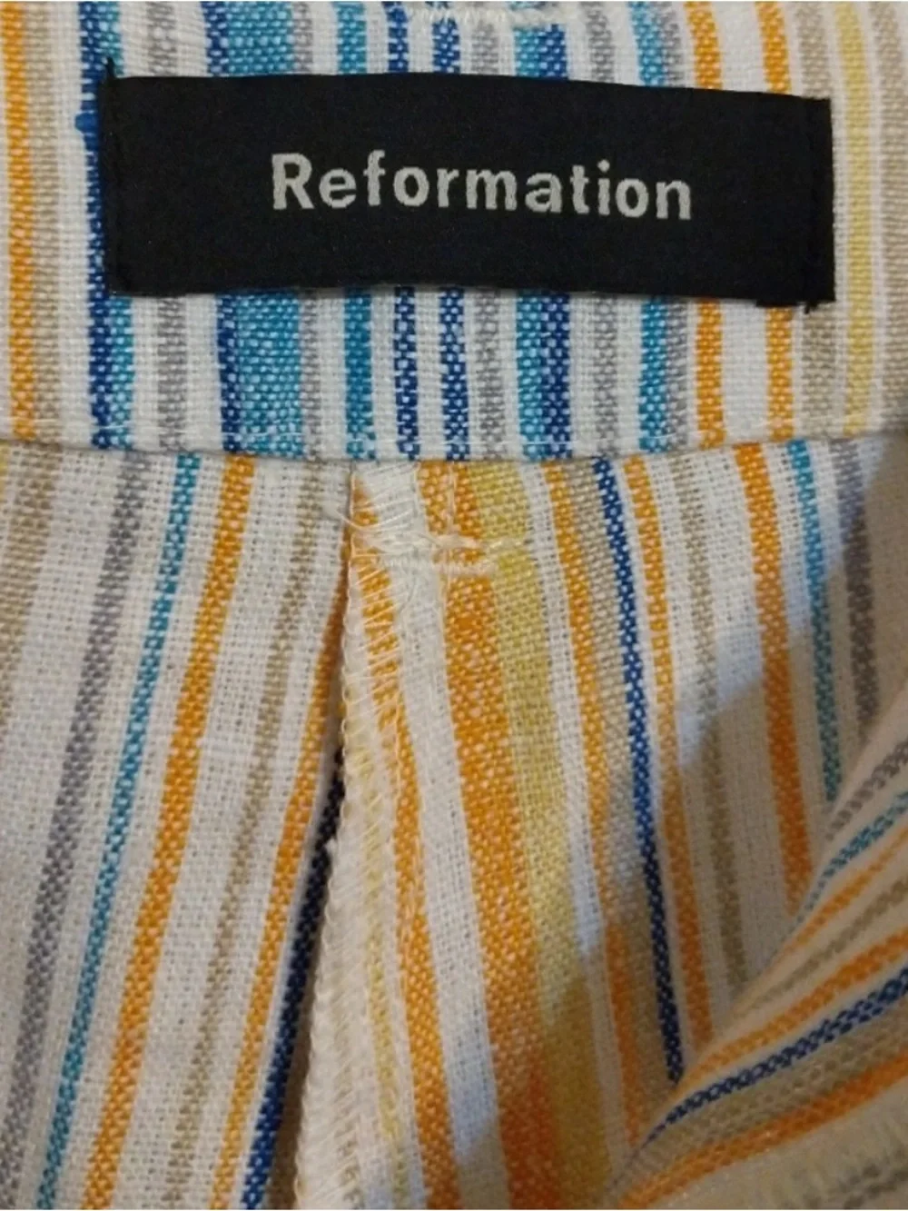 Reformation Linen Tahiti pant size 8
